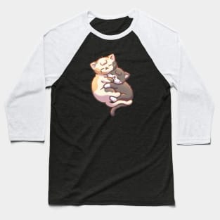 Cuddle Kittens Baseball T-Shirt